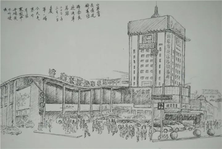手绘济南的人口是多少人_手绘济南