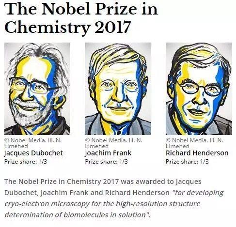2017年诺贝尔化学奖公布:得奖的竟然是物理学