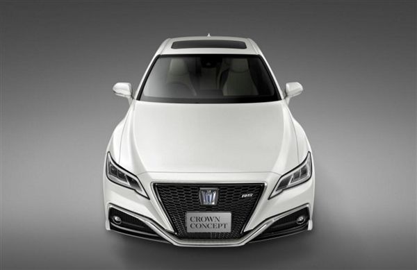 丰田全新皇冠概念图发布：第一次用前驱？