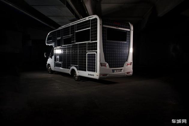 德国公司推出太阳能电动房车 外出旅行佳选高清图片