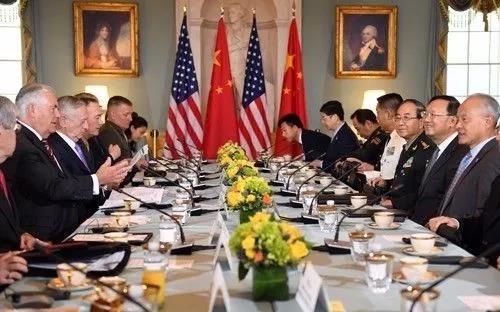 △首轮中美外交安全对话在美国华盛顿举行