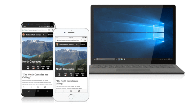 微软上线Edge浏览器iOS与安卓版:和Win10链