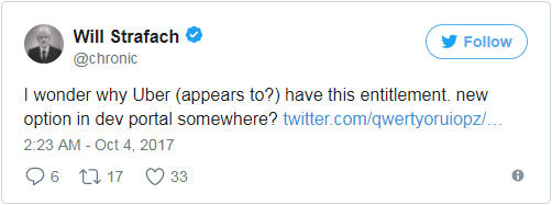 Uber挨批:iPhone app居然索取特殊录屏权限