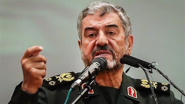 伊朗革命卫队总司令贾法里。（图片来源：伊朗国际电视台）