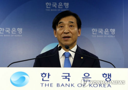 韩国央行行长李柱烈(图片源自韩联社)