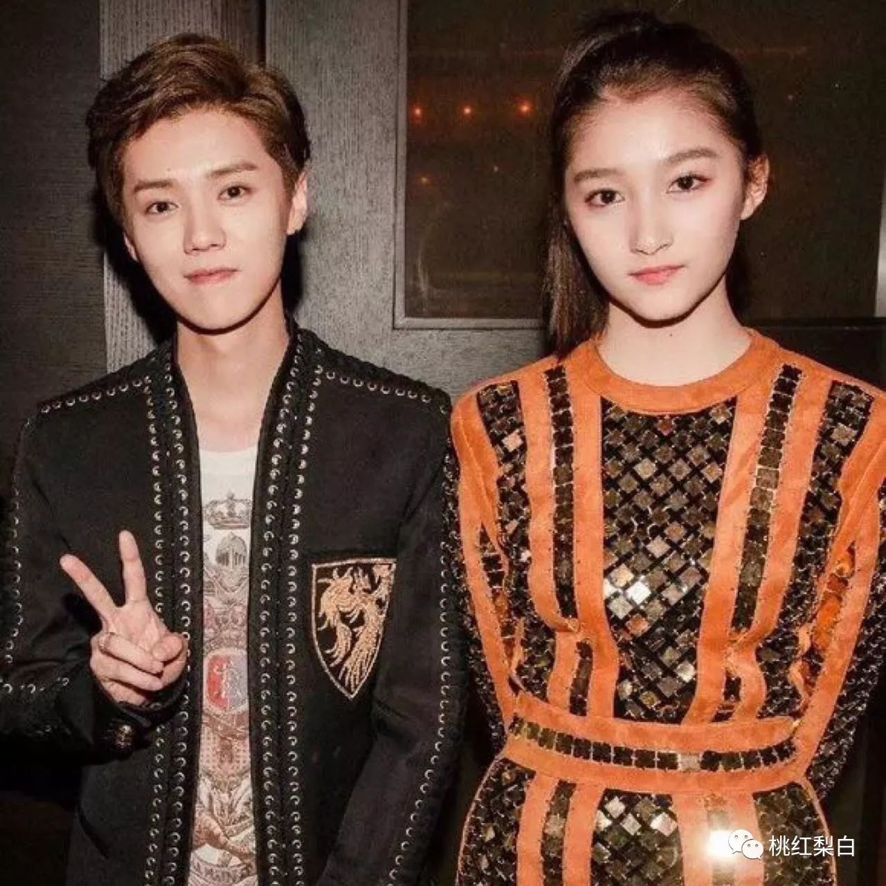 桃红梨白:关晓彤配不上鹿晗?可他们的衣服一模