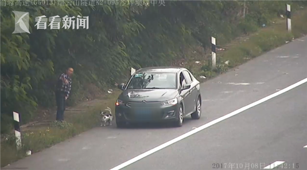 视频|男子应急车道随地小便 还和同伴一起在高