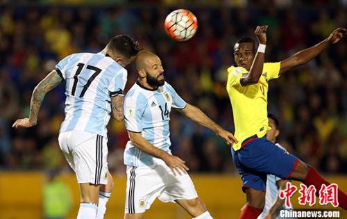 生死战开场丢球阿根廷险无缘世界杯 梅西力挽
