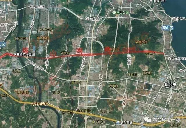 塔山南路如何影响烟台楼市?这些你肯定不知道