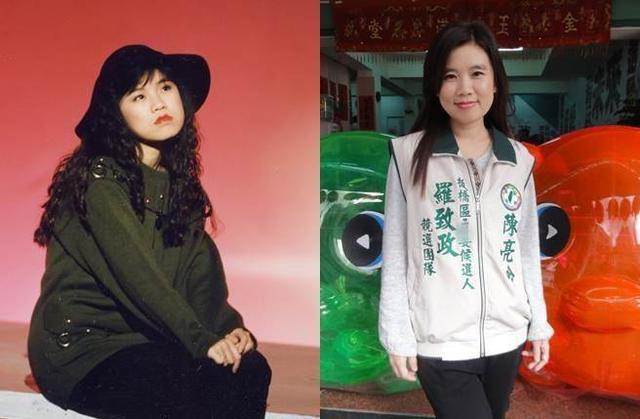 80年代玉女歌手陈亮吟嫁给“绿委”罗致政后退出演艺圈。（图片来源：台湾《中时电子报》）