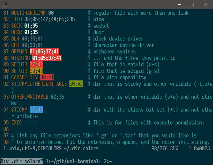 使用 wslterminal 更好地体验 Win 10 WSL 终端环境