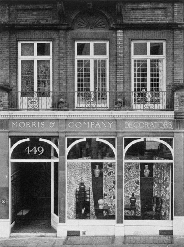 莫里斯公司位于牛津街449号的商店