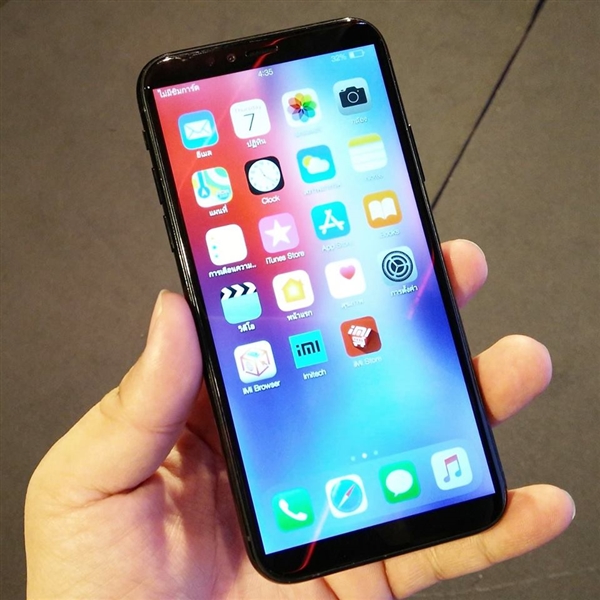 国外惊现小米6\/iPhone X合体手机:画面看醉!|苹