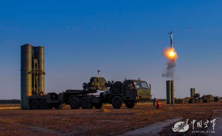 ▲资料图片:S300导弹发射(中国空军)