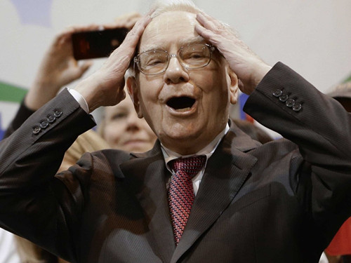 巴菲特旗下公司997亿美元的现金 全买苹果股票