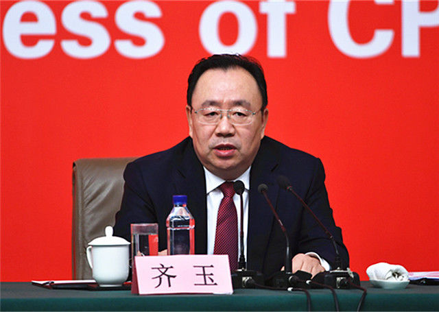 十九大新闻中心首场记者招待会组图