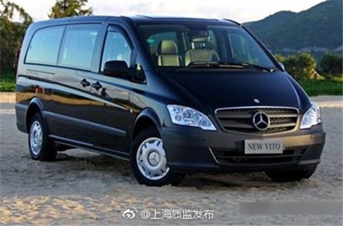 安全气囊存隐患 奔驰将召回28522辆威霆、唯