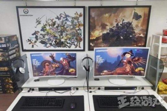 男子将地下室改成游戏室供老婆娱乐，看这一堆设备得花多少钱啊！