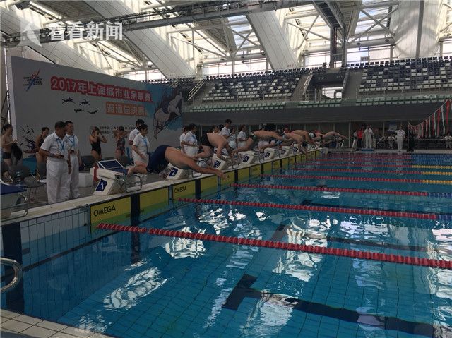 上海城市联赛游泳赛今天举行 今夏有936万人次
