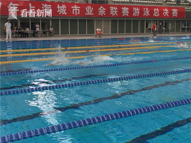 上海城市联赛游泳赛今天举行 今夏有936万人次