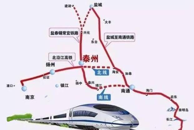 江苏13市最新铁路规划曝光!泰州高铁指日可待