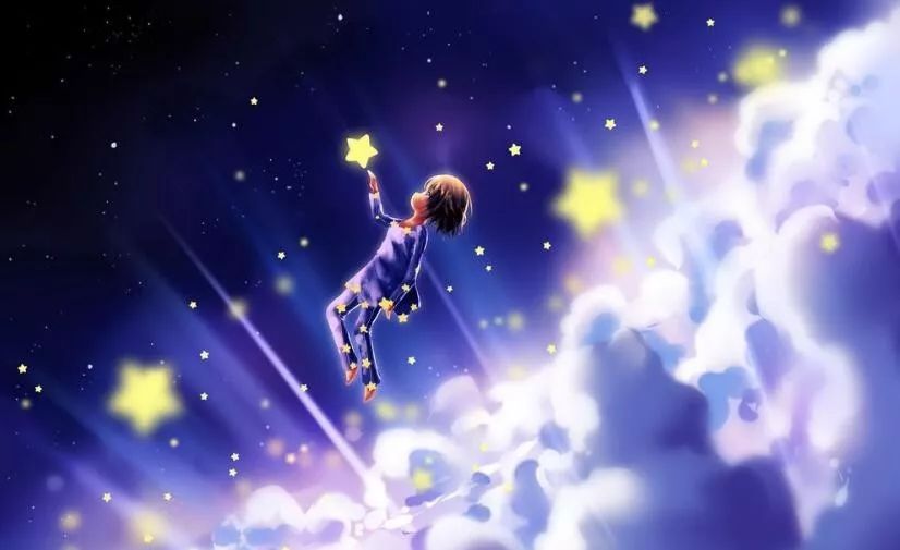 每次仰望星空,漆黑的夜空有忽闪忽闪的眨着眼睛的星星.