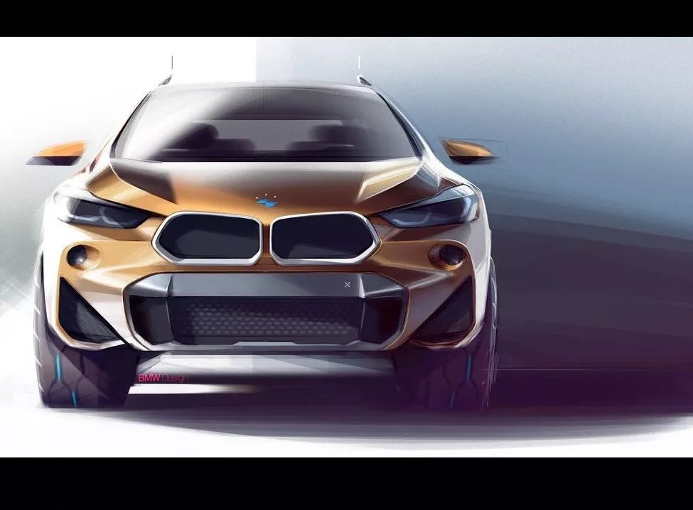 为了追赶麦当劳变身金拱门的潮流,宝马也造了一款金色SUV...