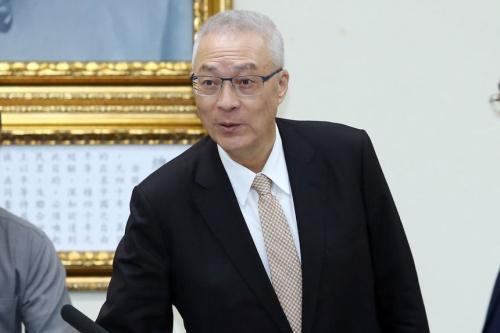 国民党主席吴敦义。 图片来源:联合报 记者曾吉松/摄影