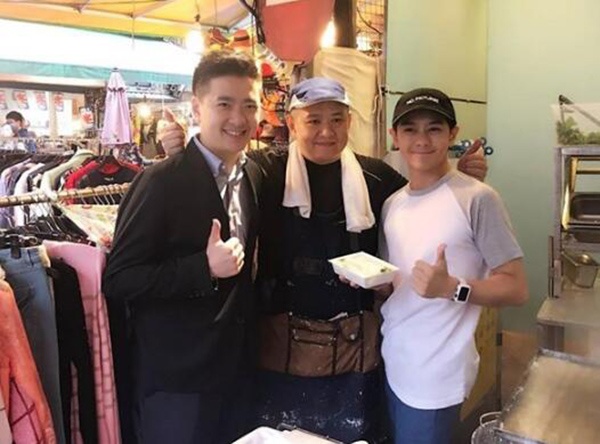 林志颖兄弟三人合照