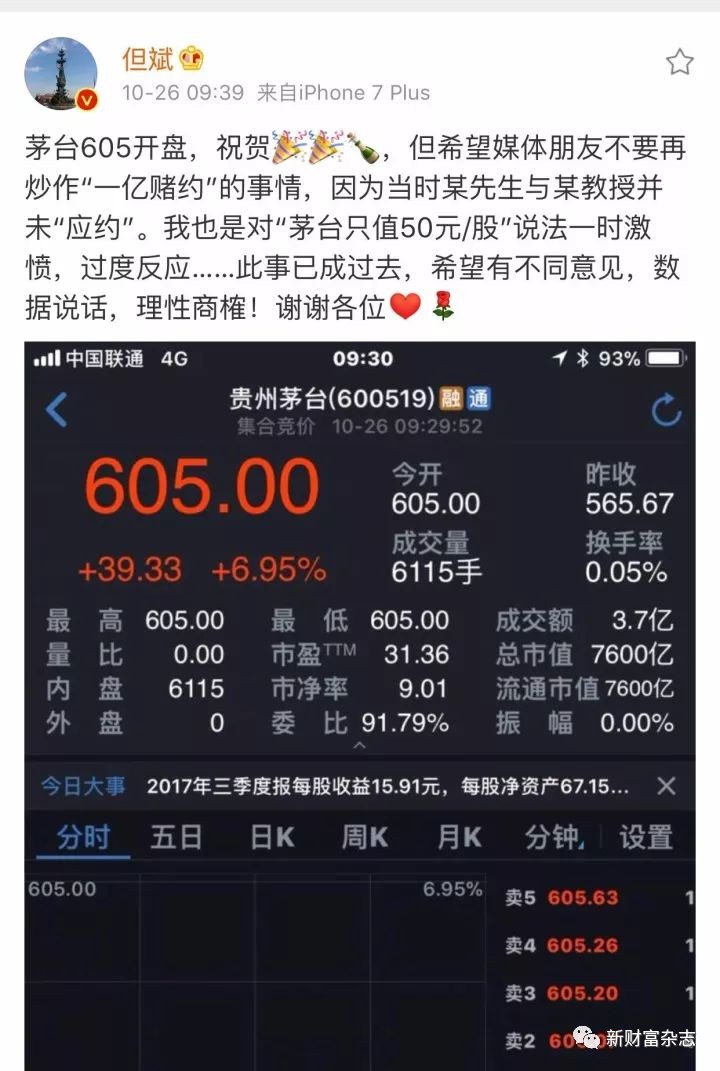 9年前30万买茅台如今上海轻松一套房 券商高看