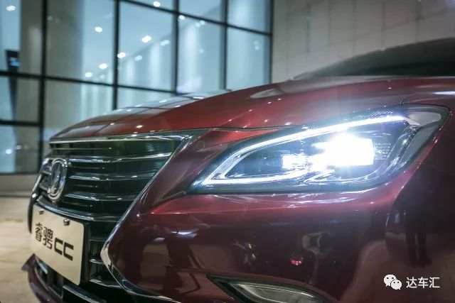 在轿车市场正面与合资品牌抗衡,长安睿骋CC亮相