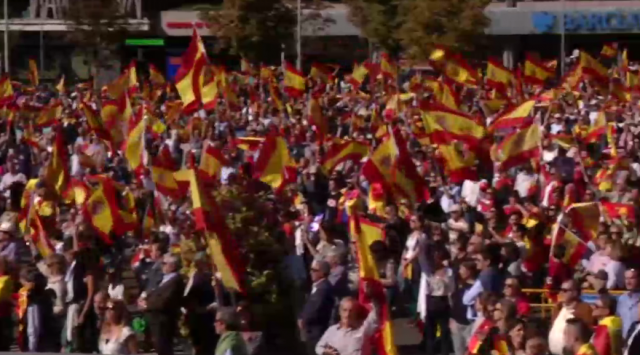 马德里巴塞罗那举行游戏支持统一 西班牙副首