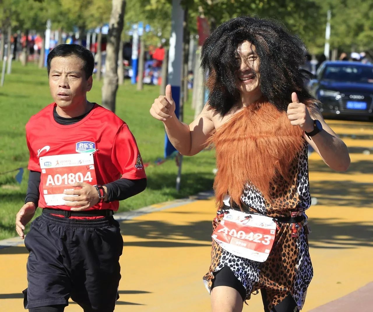 直击丨没去参加石家庄国际马拉松赛,感觉错过