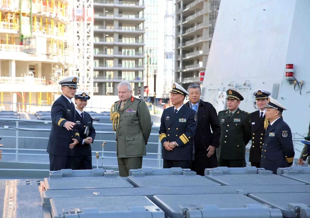 军舰出访,爱好和平的中国军队这样与同行交往