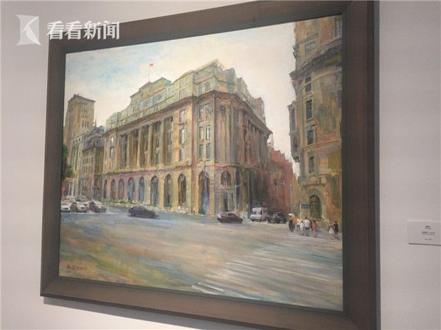 百年交响 上海外滩百年历史变迁油画展今开幕