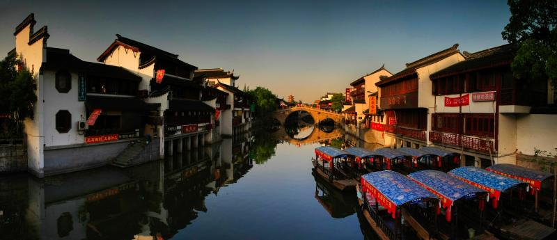 无人机拍上海历史文化风貌区，从这个角度看上海，别有一番风情