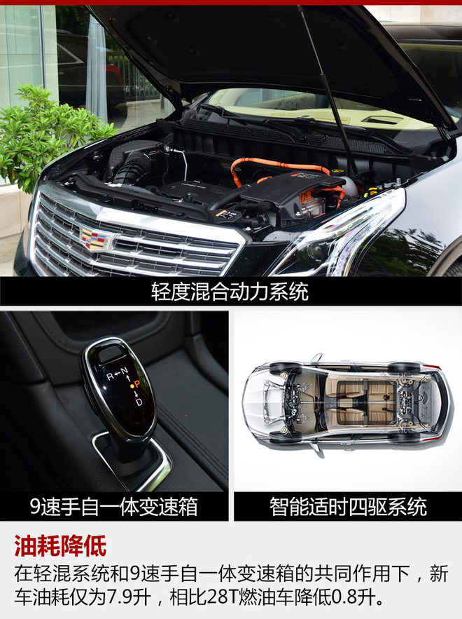 凯迪拉克XT5新增混动车型 售37.99万元