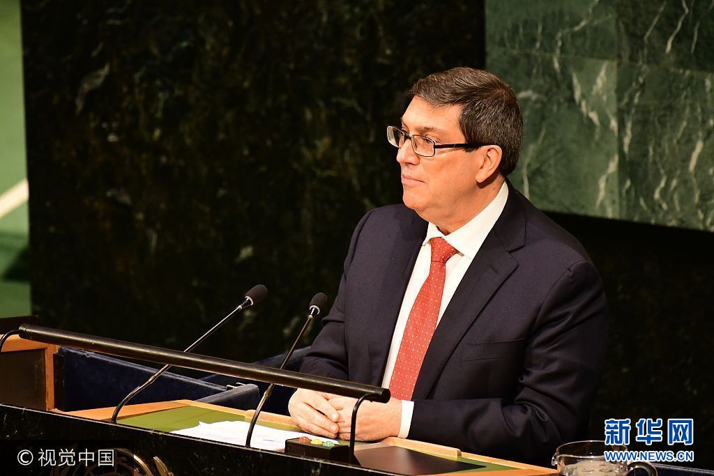 纽约:联大通过敦促美国解除对古巴封锁的决议