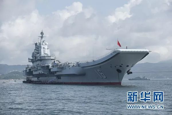▲资料图片:中国第一代及第一艘航空母舰——辽宁舰