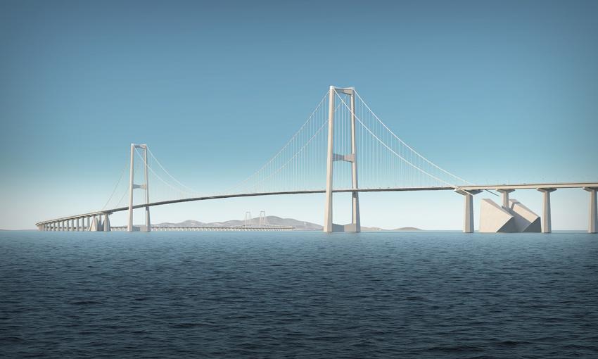 深中通道年底开建 有望成为全球最高海中大桥