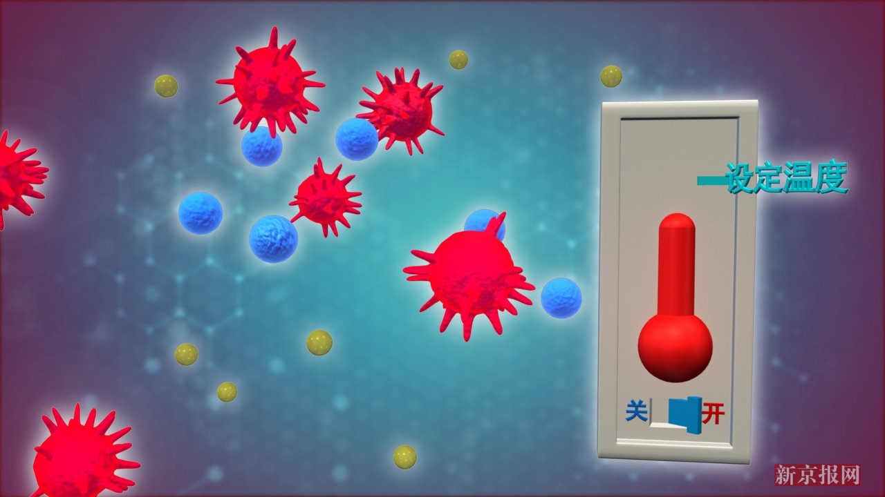3D:中国科学家研发智能纳米颗粒 或可自控温度