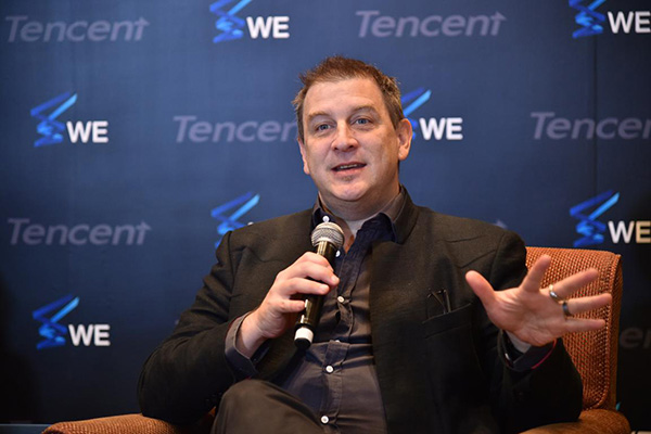 施普林格·自然的中国区科学总监Ed Gerstner博士(图片来自腾讯)