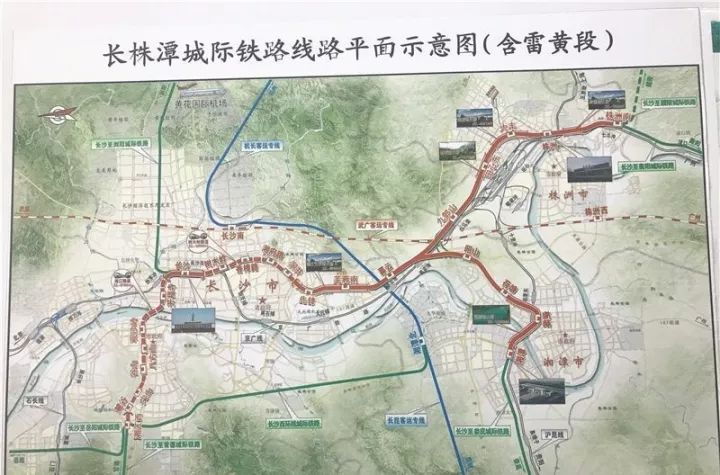 长22公里,设7站,与地铁1号线换乘(图/掌上长沙)