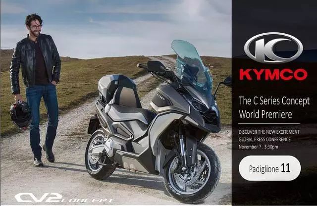 光阳双缸大踏板概念车CV2\/CV3 Concept 详细