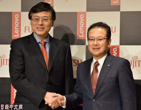 出资富士通 联想将掌握日本个人电脑40%市场