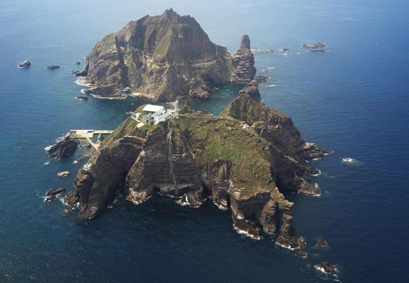 “独岛”(日本称之为竹岛)