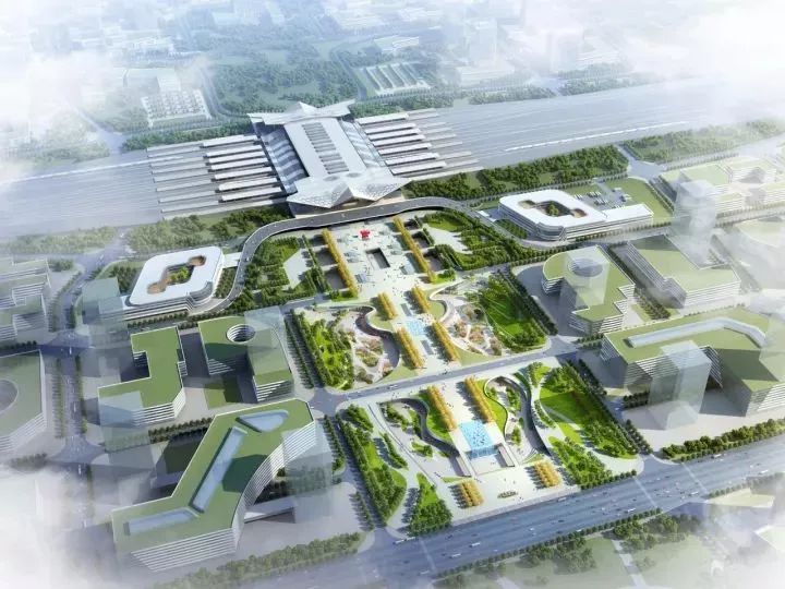 潍坊北站效果图