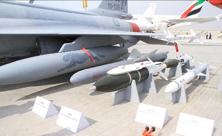 曾参加迪拜航展的巴空军黑豹中队的枭龙战机。