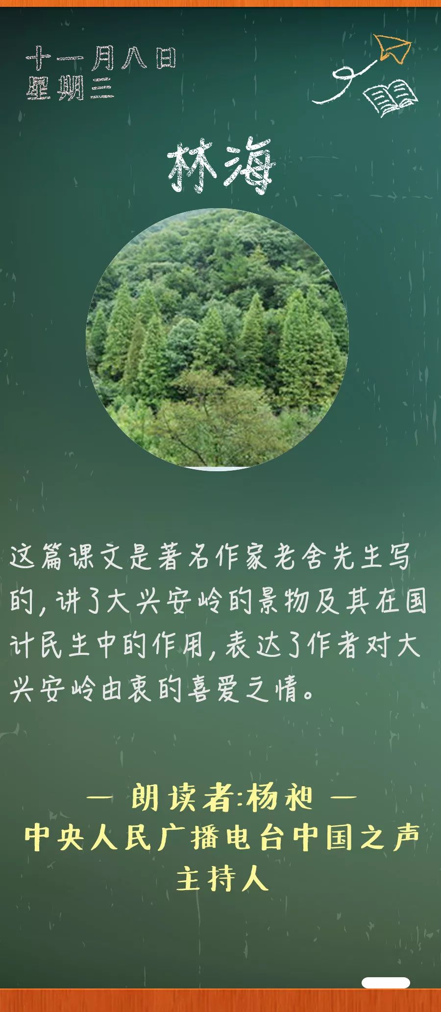 《林海》丨那些年,我们一起读过的课文|林海|大
