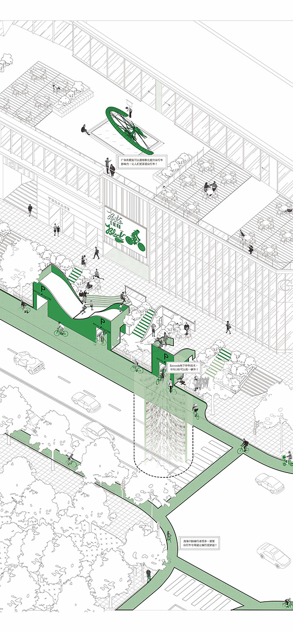 骑行上海之单车站④|骑车的你,未来可以这样停